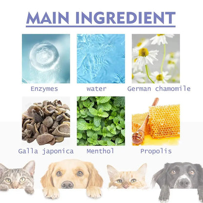 Pet Dental Spray for Dogs & Cats – Teeth Cleaning, Plaque & Tartar Control, Fresh Breath Oral Care