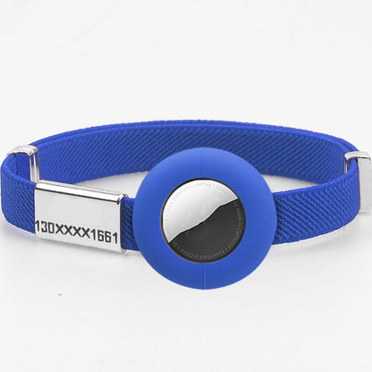 Personalized AirTag Cat Collar – Adjustable GPS Tracker Holder with Custom Name Tag