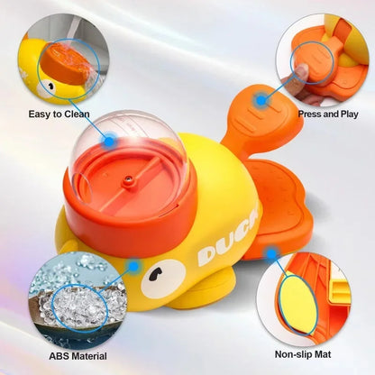 interactive Dog Puzzle Feeder Toy – Treat Dispensing Slow Feeder with Anti-Slip Cartoon Duck Design