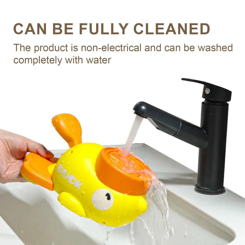 interactive Dog Puzzle Feeder Toy – Treat Dispensing Slow Feeder with Anti-Slip Cartoon Duck Design